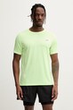 New Balance t-shirt treningowy męski zielony MT41222AFG