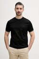 Karl Lagerfeld t-shirt męski bawełniany czarny 562200.755003