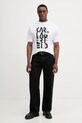Bavlnené tričko Karl Lagerfeld 562225.755130 biela SS26