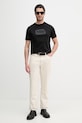 Karl Lagerfeld tricou din bumbac 562242.755060 negru SS26