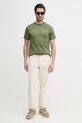 Karl Lagerfeld tricou din bumbac 562201.755004 verde SS26