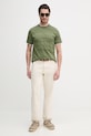 Karl Lagerfeld tricou din bumbac 562201.755004 verde SS26