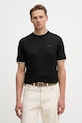 Karl Lagerfeld t-shirt bawełniany bawełna czarny 562201.755004