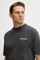 Karl Lagerfeld t-shirt in cotone grigio 562256.755171