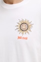 Just Cavalli t-shirt bawełniany 80OAHT20.CJ500 biały