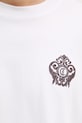 Just Cavalli t-shirt bawełniany 80OAHE15.CJ110 biały
