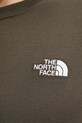The North Face t-shirt Simple Dome green NF0A8CZ221L1