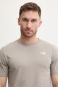 The North Face t-shirt Simple Dome beżowy NF0A8CZ22MB1