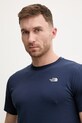 Μπλουζάκι The North Face Simple Dome σκούρο μπλε NF0A8CZ28K21