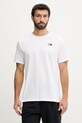 The North Face t-shirt Simple Dome regular biały NF0A8CZ2FN41