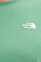 The North Face t-shirt Simple Dome NF0A8CZ2G571 zielony