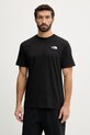Odzież The North Face t-shirt VERTICAL NF0A8GV1JK31 czarny