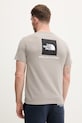 Clothing The North Face t-shirt EVOLUTION NF0A8B6K2MB1 beige