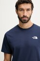 The North Face t-shirt EVOLUTION granatowy NF0A8B6K8K21