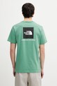 Odzież The North Face t-shirt EVOLUTION NF0A8B6KG571 zielony