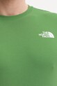 Kratka majica The North Face EVOLUTION NF0A8B6KG571 zelena