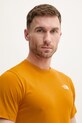 The North Face t-shirt EVOLUTION pomarańczowy NF0A8B6KG5I1