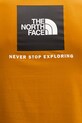 Kratka majica The North Face EVOLUTION NF0A8B6KG5I1 oranžna