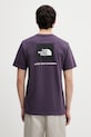Clothing The North Face t-shirt EVOLUTION NF0A8B6KG5O1 violet