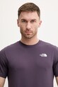 The North Face t-shirt EVOLUTION fioletowy NF0A8B6KG5O1