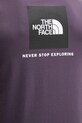 The North Face t-shirt EVOLUTION NF0A8B6KG5O1 fioletowy