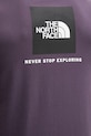 The North Face t-shirt EVOLUTION NF0A8B6KG5O1 violet