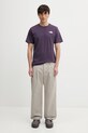 The North Face t-shirt EVOLUTION NF0A8B6KG5O1 violet