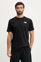 Oblečenie Bavlnené tričko The North Face EVOLUTION NF0A8B6KKY41 čierna