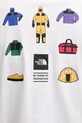 The North Face t-shirt bawełniany CELEBRATION NF0A8GASFN41 biały