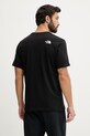 Odzież The North Face t-shirt bawełniany MOUNTAIN NF0A8GUXJK31 czarny