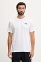 Odzież The North Face t-shirt CELEBRATION NF0A8GV2FN41 biały