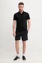 The North Face polo de bumbac REGULAR POLO NF0A8C1PJK31 negru SS26