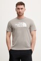 The North Face t-shirt EVOLUTION nadruk beżowy NF0A8B6J2MB1