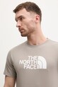 The North Face t-shirt EVOLUTION beżowy NF0A8B6J2MB1