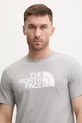 Μπλουζάκι The North Face EVOLUTION γκρί NF0A8B6JCU71