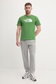 Tričko The North Face EVOLUTION NF0A8B6JG571 zelená SS26