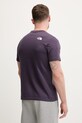 The North Face t-shirt EVOLUTION NF0A8B6JG5O1 fioletowy SS26