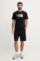 The North Face t-shirt EVOLUTION NF0A8B6JKY41 czarny SS26