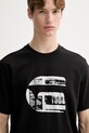 G-Star t-shirt bawełniany G icon gr czarny D28823.E385
