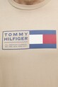 Tommy Hilfiger tricou pentru bărbați, din bumbac MW0MW42366 bej