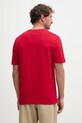 Odzież Tommy Hilfiger t-shirt basic męski bawełniany MW0MW42367 czerwony