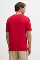 Odzież Tommy Hilfiger t-shirt basic męski bawełniany MW0MW42367 czerwony