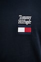 Tommy Hilfiger basic t-shirt ανδρικό βαμβακερό MW0MW42367 σκούρο μπλε