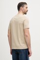 Odzież Tommy Hilfiger t-shirt męski bawełniany MW0MW42369 beżowy