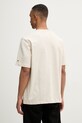 Odzież Tommy Hilfiger t-shirt męski bawełniany MW0MW42377 beżowy