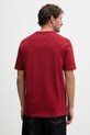 Odjeća Tommy Hilfiger majica za muškarce od pamuka MW0MW42387 bordo