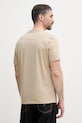 Odzież Tommy Hilfiger t-shirt basic męski bawełniany MW0MW42393 beżowy