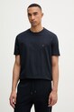 Tommy Hilfiger t-shirt basic męski bawełniany granatowy MW0MW42393