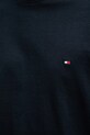 Tommy Hilfiger t-shirt basic męski bawełniany MW0MW42393 granatowy