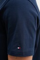 Tommy Hilfiger t-shirt basic męski bawełniany MW0MW42394 granatowy